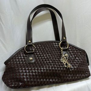 Mercer and Madison Woven Satchel